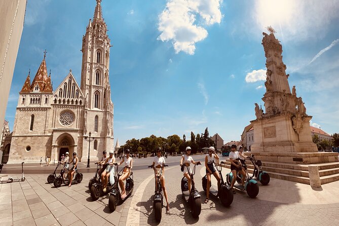 Budapest Small-Group Guided Tour on MonsteRoller e-Scooter - Buda Castle, Matthias Church, and the Castle Garden