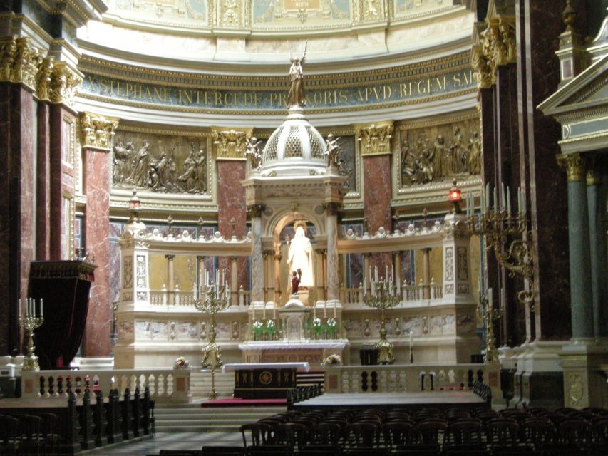 Budapest: St Stephen's Basilica Tour - Taking the elevators to the dome terrace