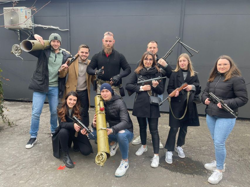 Budapest: UNIQUE EXPERIENCE - Gamer shooting package - What happens at Holló u. 6