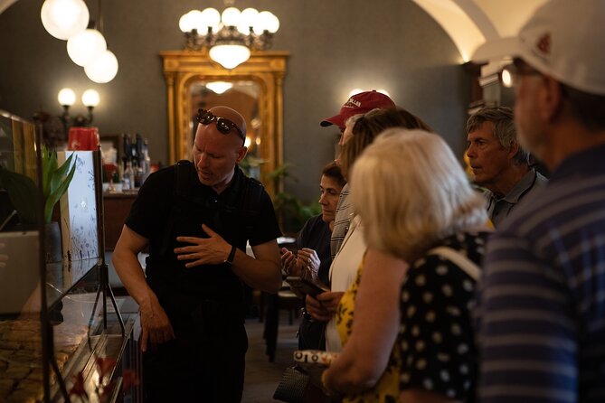 Budapest Urban Feast - Food Tour with Wine Tasting & Coffee House - Wine tasting in a traditional setting