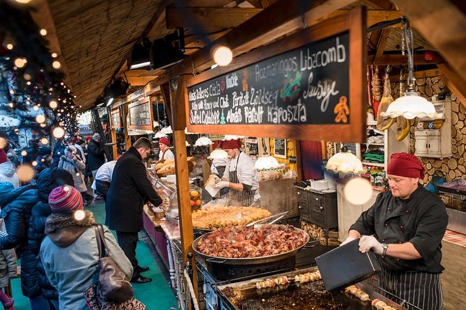 Budapest Wonderland - A Christmas Market Tour with Chimney Cake & Mulled Wine - Starting beneath the Hungarian State Opera