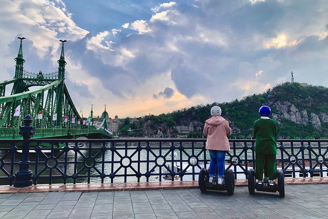 Citadella and Gellert Hill Segway Tour - Crossing Elisabeth Bridge to the Buda side