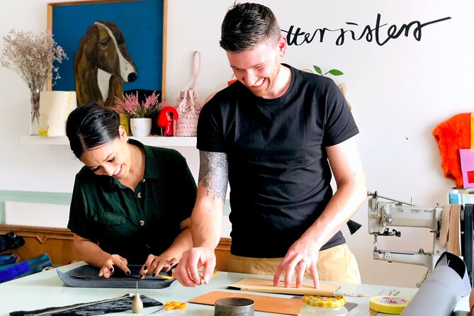 Create a unique leather accessory in downtown Budapest! - Choosing between a passport holder, cardholder, case, or keychains
