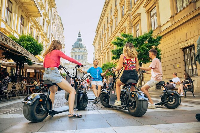 E-Scooter Half-Day Private Tour in Budapest with Food Tastings - Crossing the Chain Bridge and reaching Buda Castle