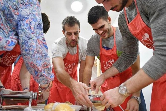 Easy Cooking Class Budapest - with Market Walk (local wine & pálinka included) - Moving from market stalls to the Easy Cooking kitchen