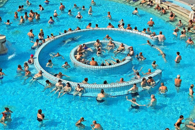 Entrance to Szechenyi Spa in Budapest - Is $71.97 per person good value?
