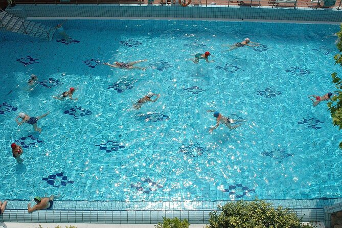 Full-Day Admission to Budapest Lukacs Thermal Bath - The outdoor pool, jets, and waterfalls