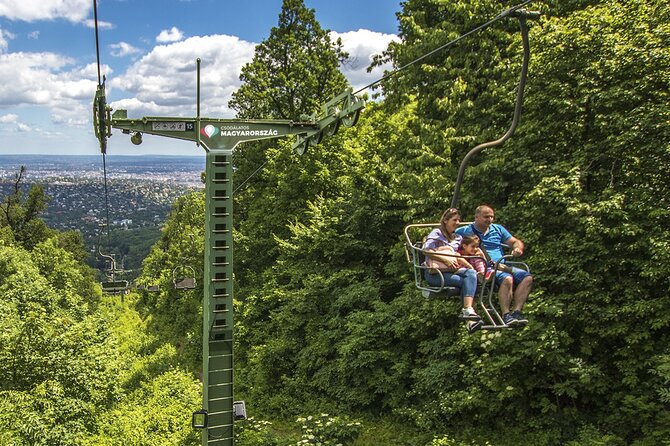 Hiking + Chairlift ride + viewpoints in Budapest - What the $60.46 price really covers