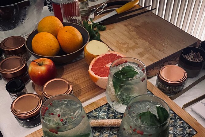 Hungarian Gin and Tonic Tasting and Workshop - Snacks keep the two-and-a-half-hour session comfortable