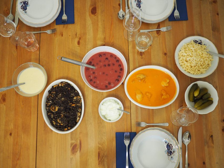Hungarian Premium Cooking Class with 4-course meal - What the $123 price includes