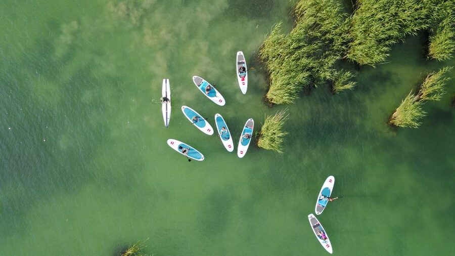 Lake Balaton: Paddle Board Tour of Tihany National Park - Getting the right board and basic SUP instruction