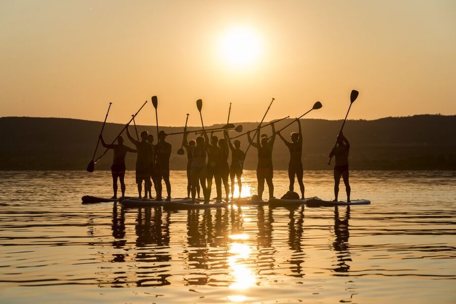 Lake Balaton: Sunset SUP Tour along the Tihany National Park - Why sunset is the right time on Lake Balaton