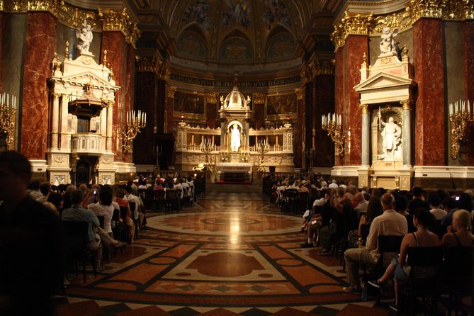 Organ Concert in the St. Stephen's Basilica - Choosing the drink cruise instead of dinner