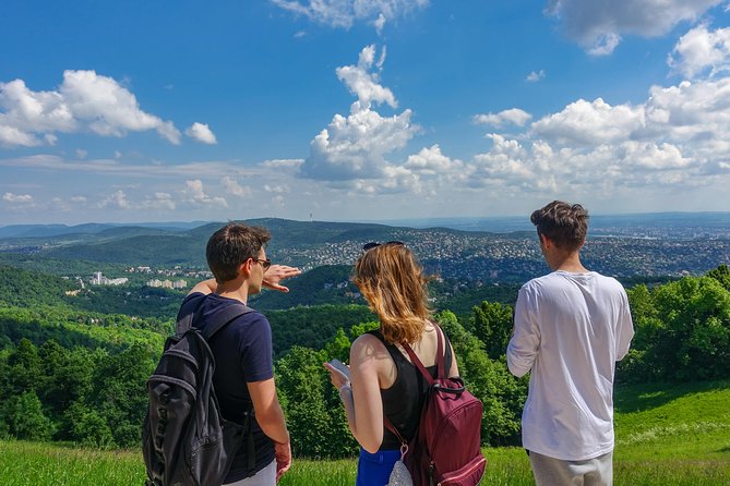 Panoramic hike around Budapest - The walk to Elizabeth Lookout