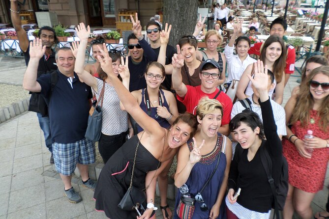 Past and Present of Budapest Jewish District Tour - Szimpla Kert is a lively finish