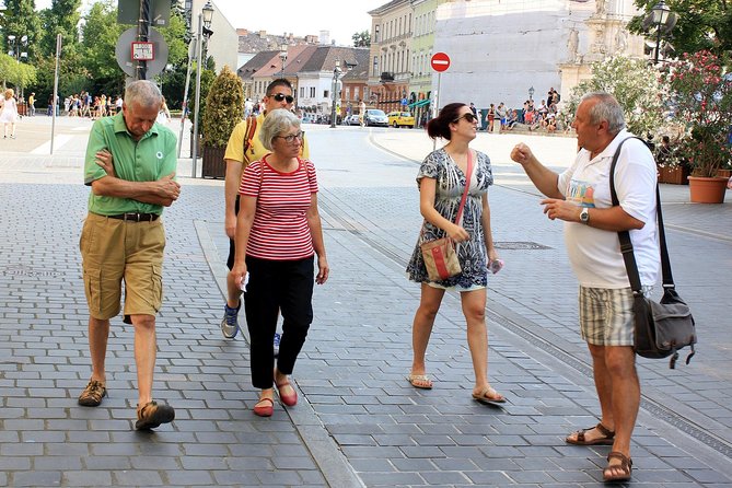 Private Budapest All In One Walking Tour with Strudel Stop - The Chain Bridge lions and the river crossing