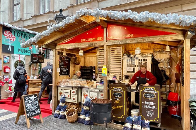 Private Budapest Christmas Market Tour with Chimney Cake & Mulled Wine - Walking, public transportation, and group comfort
