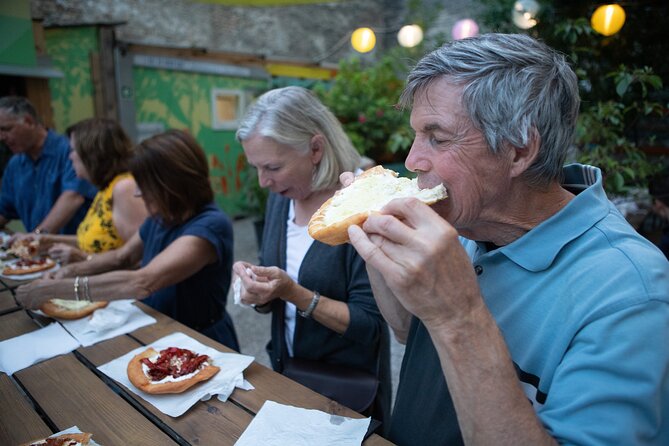 Private Budapest Street Food Tour with Snacks Dessert and Beer - Strudel and chimney cake save room for dessert