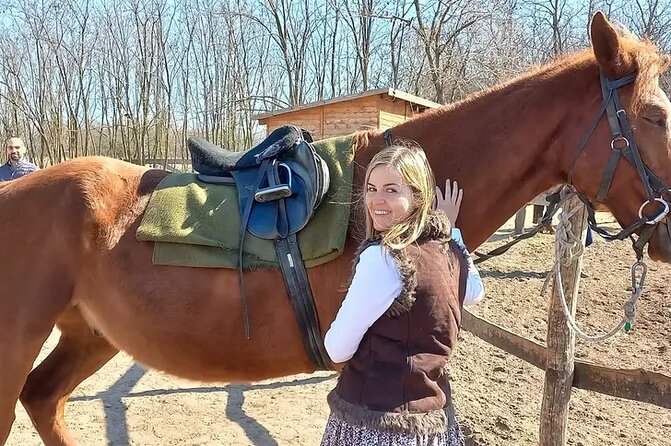 Private Horse Riding near Budapest with transport - The meal after the ride