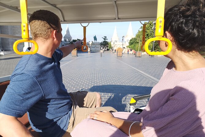 Private Sightseeing Tour using Electric Tuk Tuk Ride in Budapest - Matthias Church, colorful tiles, and the Chain Bridge