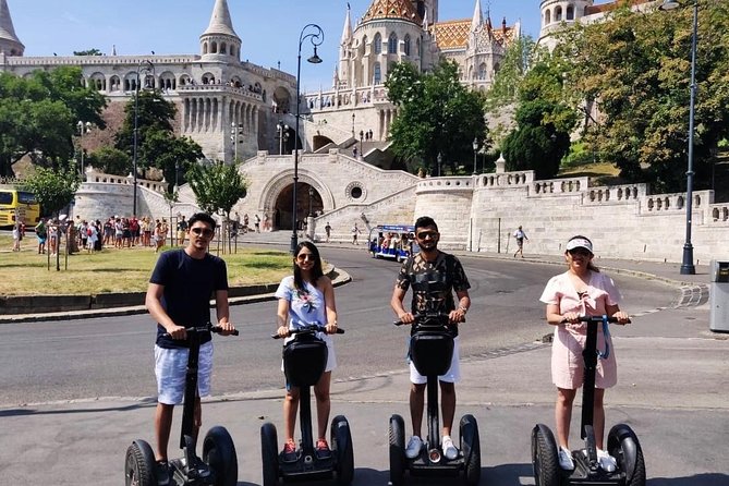 Segway Guided Tour In Budapest, Historical Buda Castle - Crossing Chain Bridge into Buda