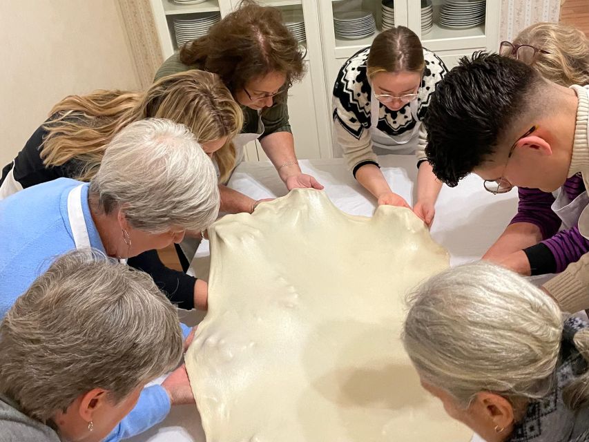 Stretched Strudel Making Class with 2 Different Fillings - Stretching Strudel the Hungarian Way