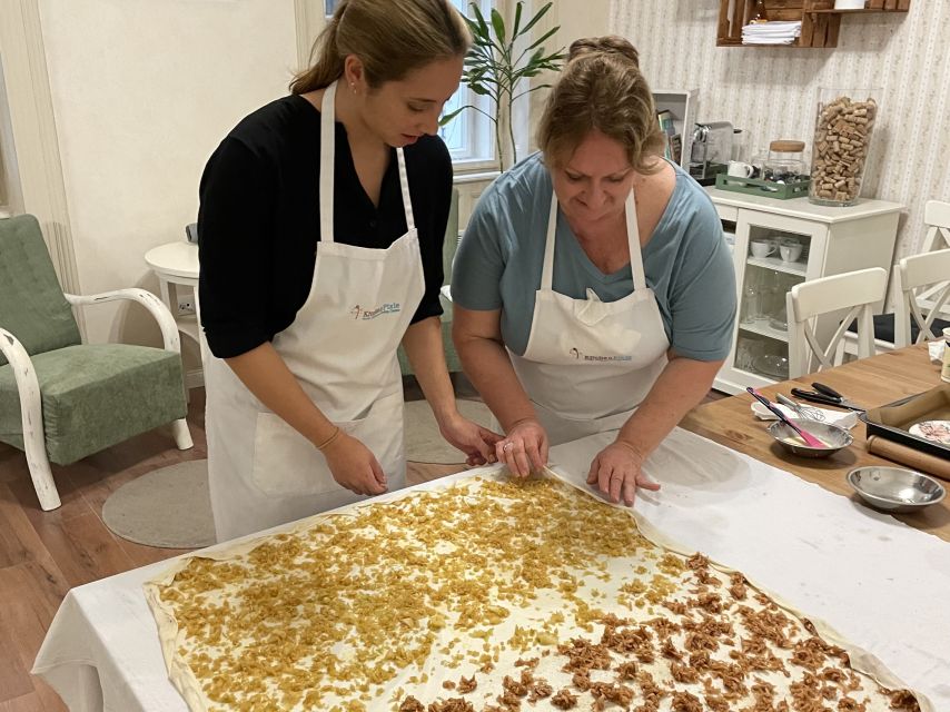 Stretched Strudel Making Class with 2 Different Fillings - Timing, Age, and Practical Details