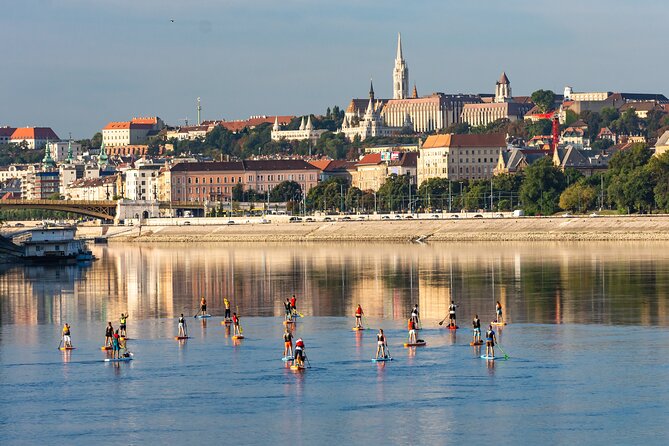 SUP Budapest: Sunset tour - Starting at Római part, Budapest’s quieter river edge