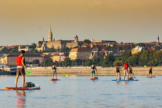 SUP Budapest: Sunset tour - The first stretch: fresh air, current, and riverside nature