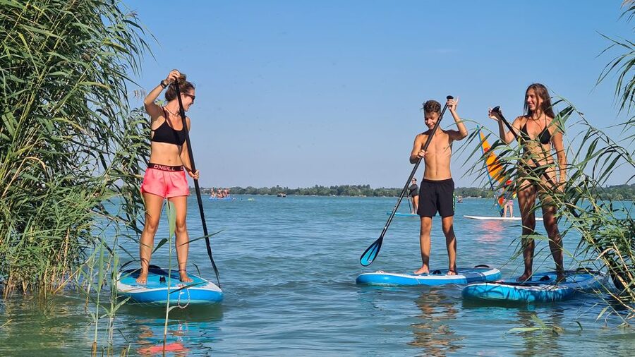 Tihany: SUP Course and Tour at Lake Balaton - Starting beside the ferry at Club Tihany