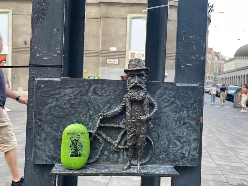 Tiny Sculptures, Big Stories: Kolodko mini statue tour - Finding the first statues instead of being led straight to them