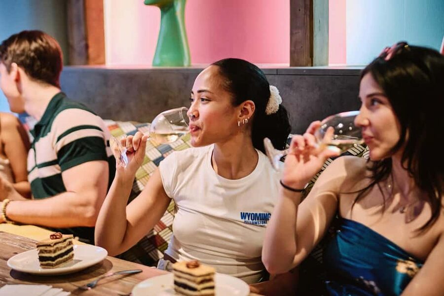 Tipsy Guided Food Tour with Drinks Included in Budapest - A sit-down meal changes the pace