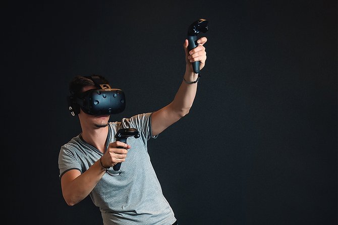 VR experience at PlayVR - What a PlayVR session in Budapest feels like